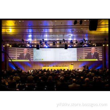 SMD P10 Indoor Led Screens Panel For Railways And Stage Bac